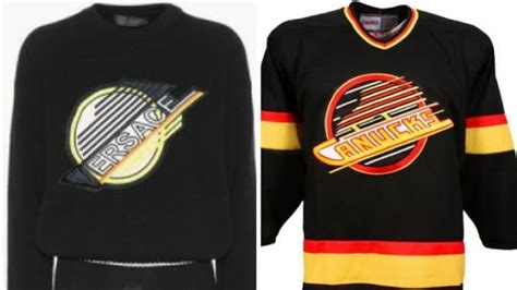 versace steals canucks logo|Did Versace rip off Canucks' so.